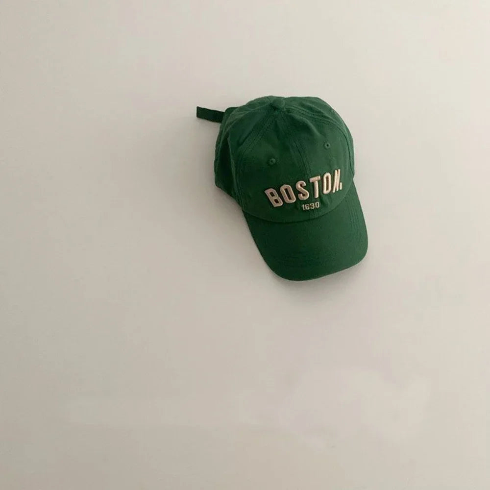 Kids Letter Baseball Cap
