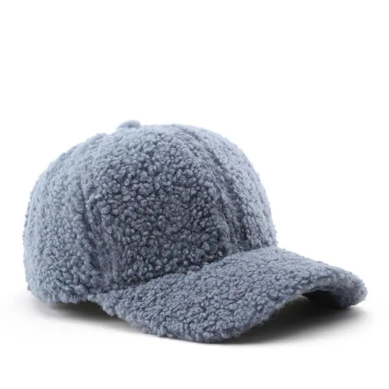 Lamb Wool Baseball Cap