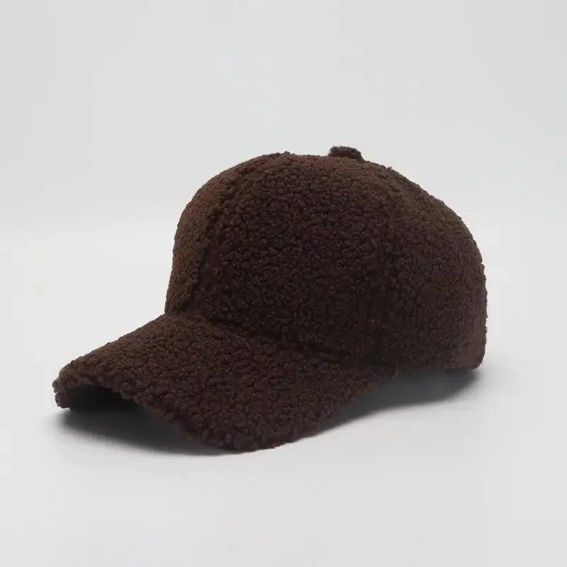 Lamb Wool Baseball Cap