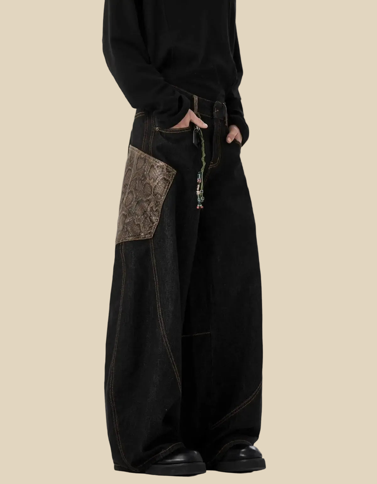 Baggy Wide Leg Jeans