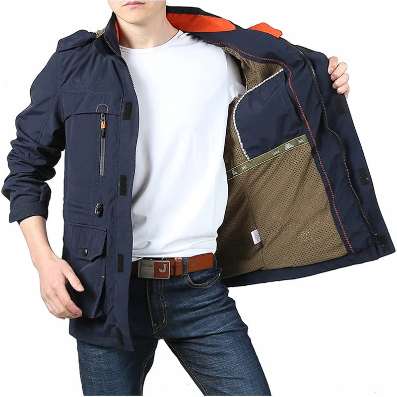 Men’s Casual Hooded Jacket