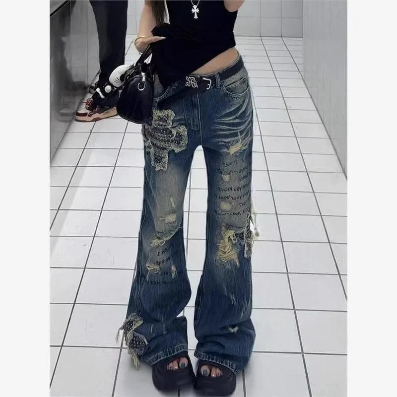 Vintage Distressed Jeans