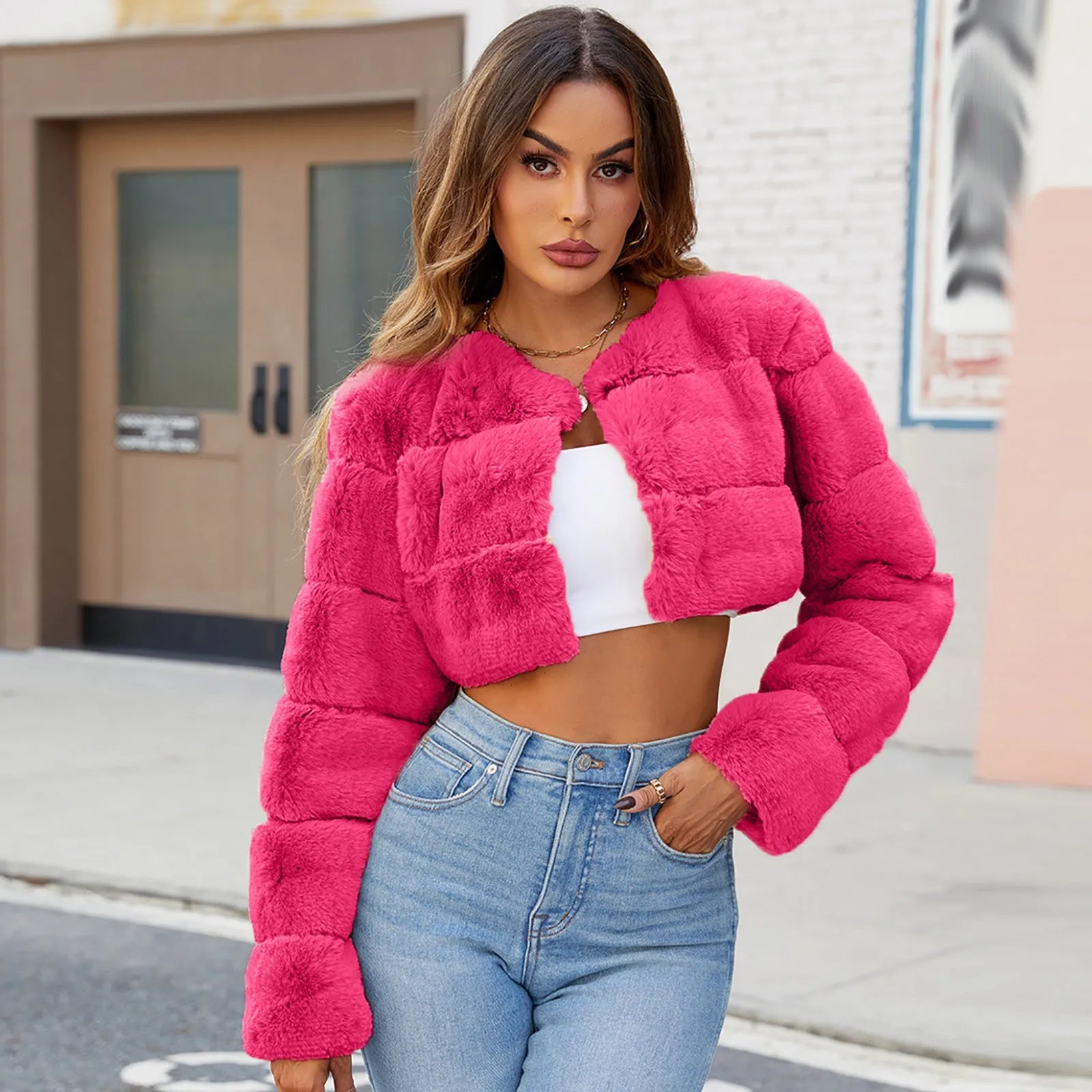 Women's Fuzzy Cardigan