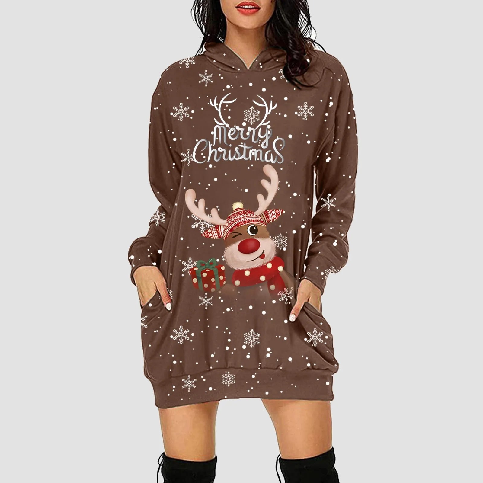 Christmas Sweater Dress