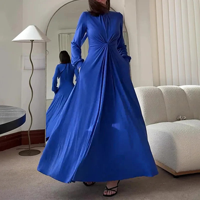 Women’s Folded Abaya Party Dress