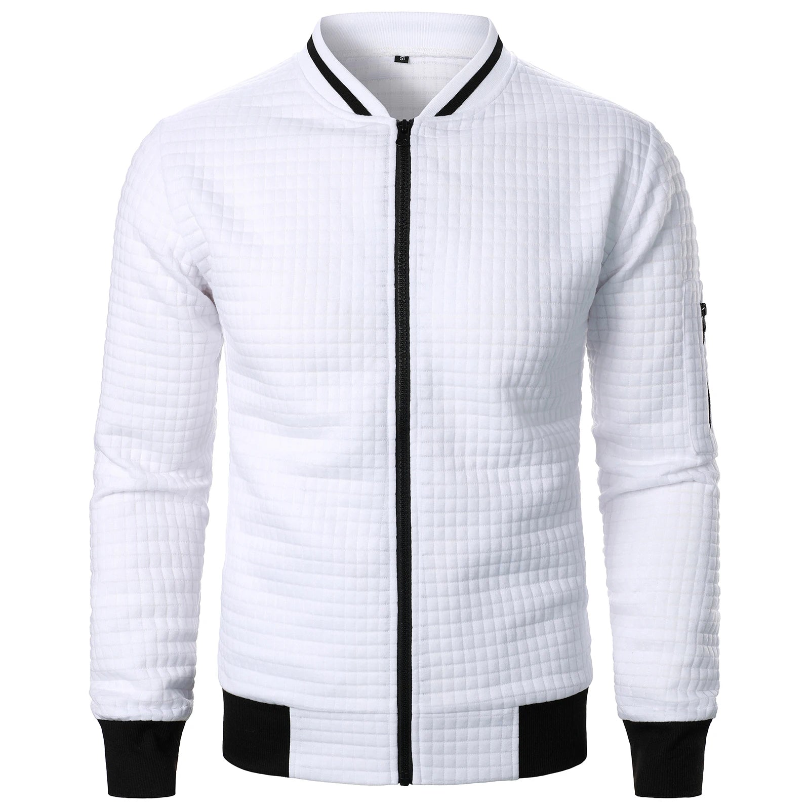 Men's Casual Zip-Up Jacket