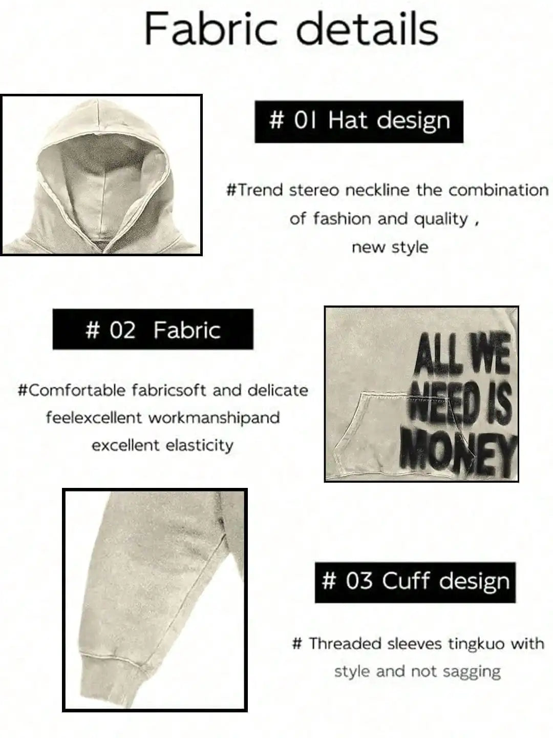 Print Oversized Hoodie