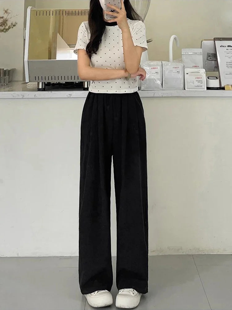 Women’s Wide-Leg Sports Pants