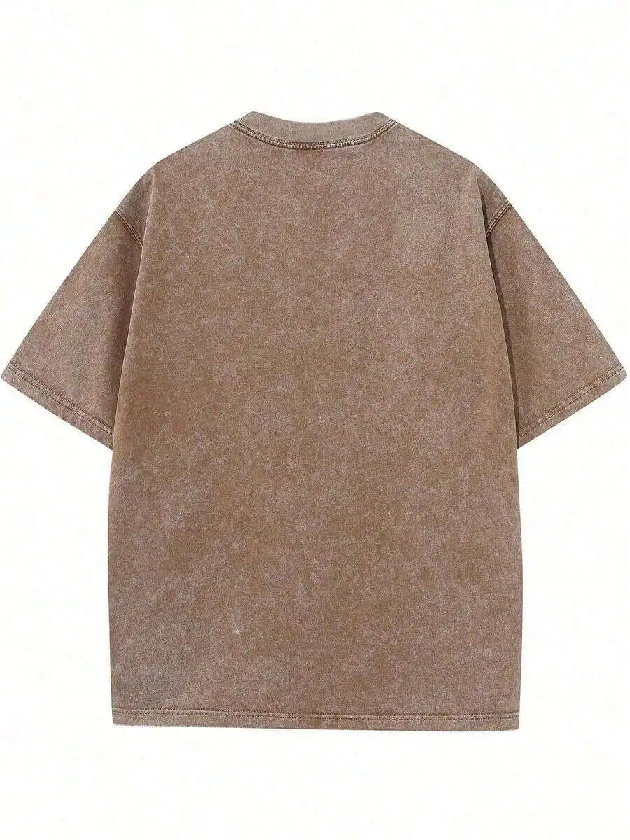 Men Vintage Graphic T Shirt