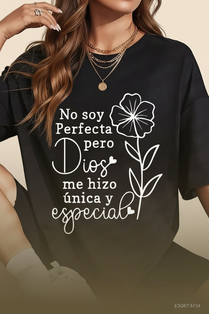 Unique & Special Floral Graphic T-Shirt