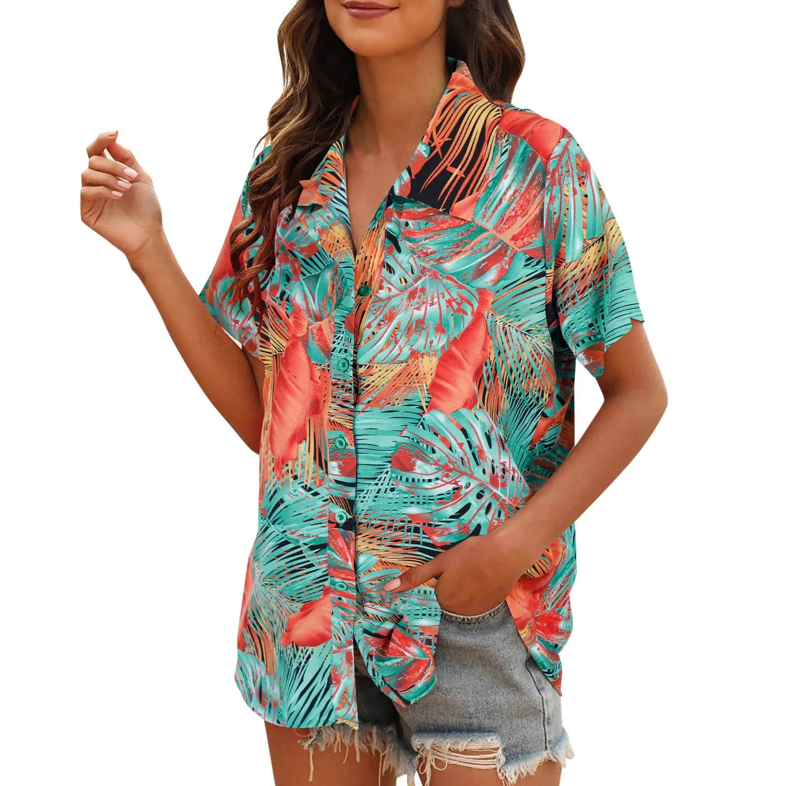 Tropical Leaf Shirt