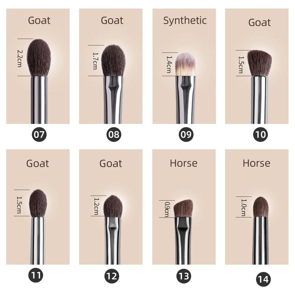 Goat Hair Eyeshadow Brush
