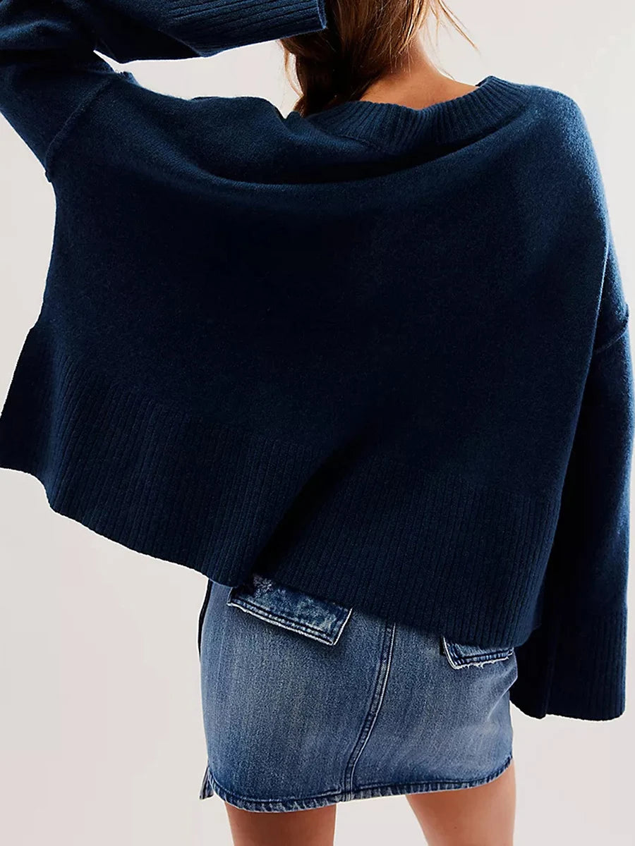 Flared Sleeve Sweater