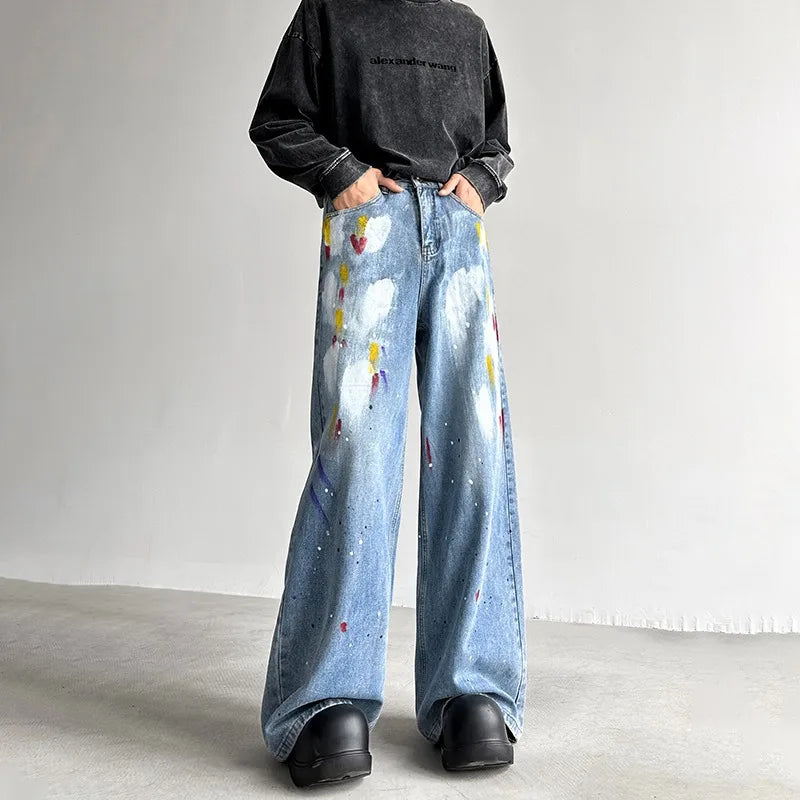 Men’s Graffiti Jeans