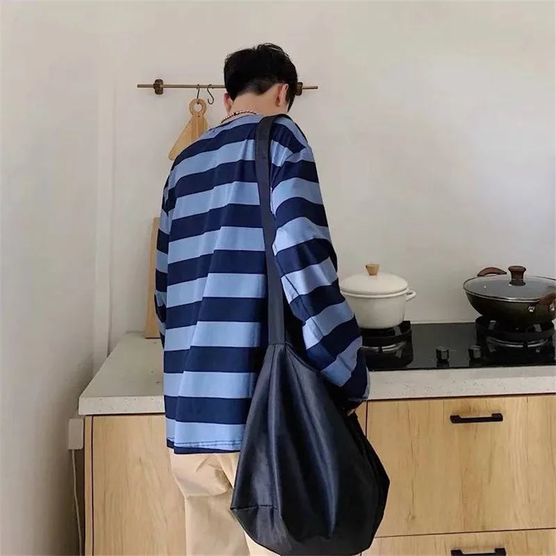 Korean Hip Hop Stripe T-Shirt