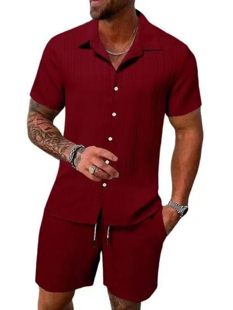 Men’s Summer Linen Set