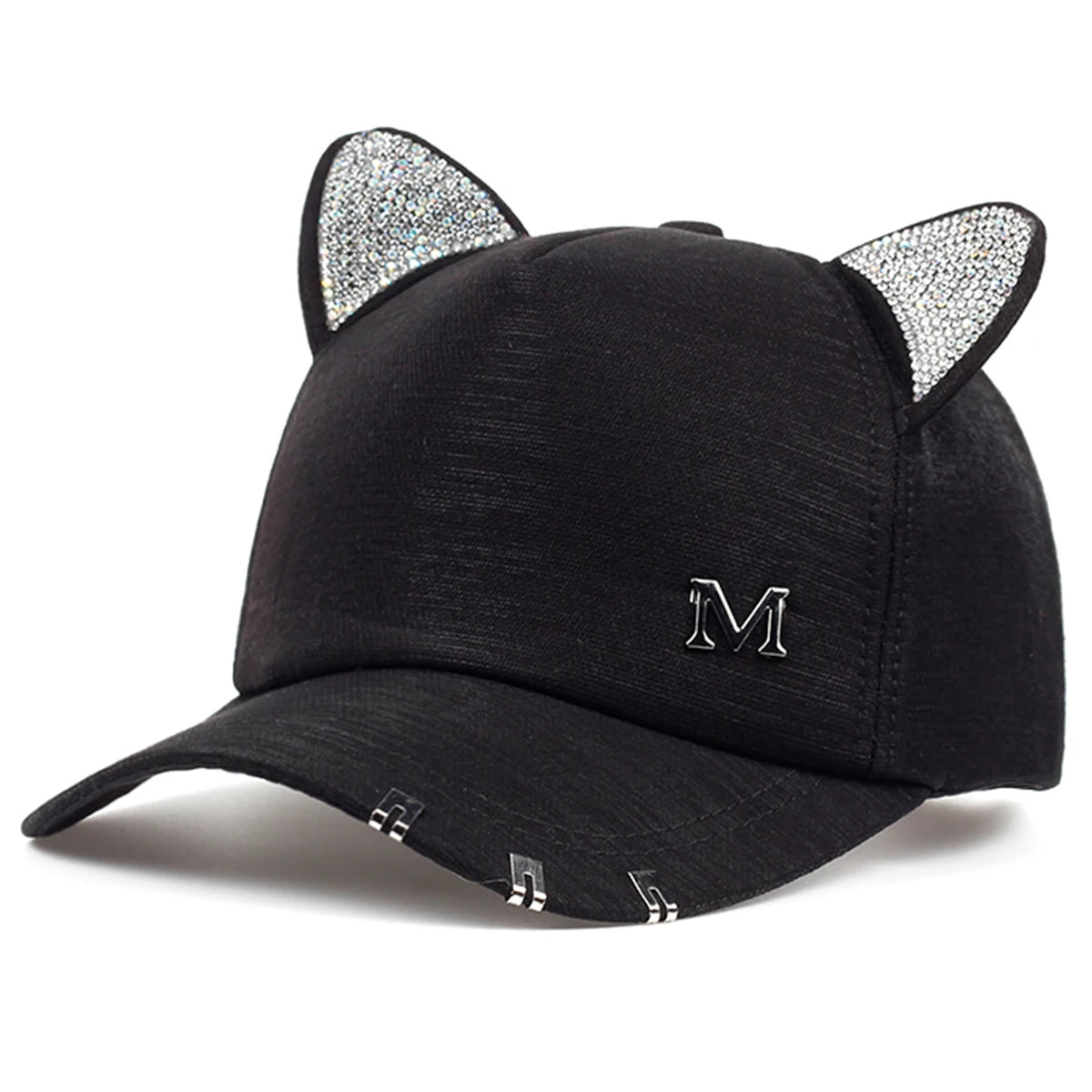 Unisex Cat Ear Baseball Cap