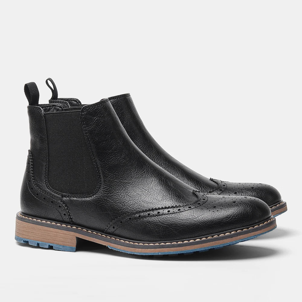 Men's Lace-Up Ankle Boots