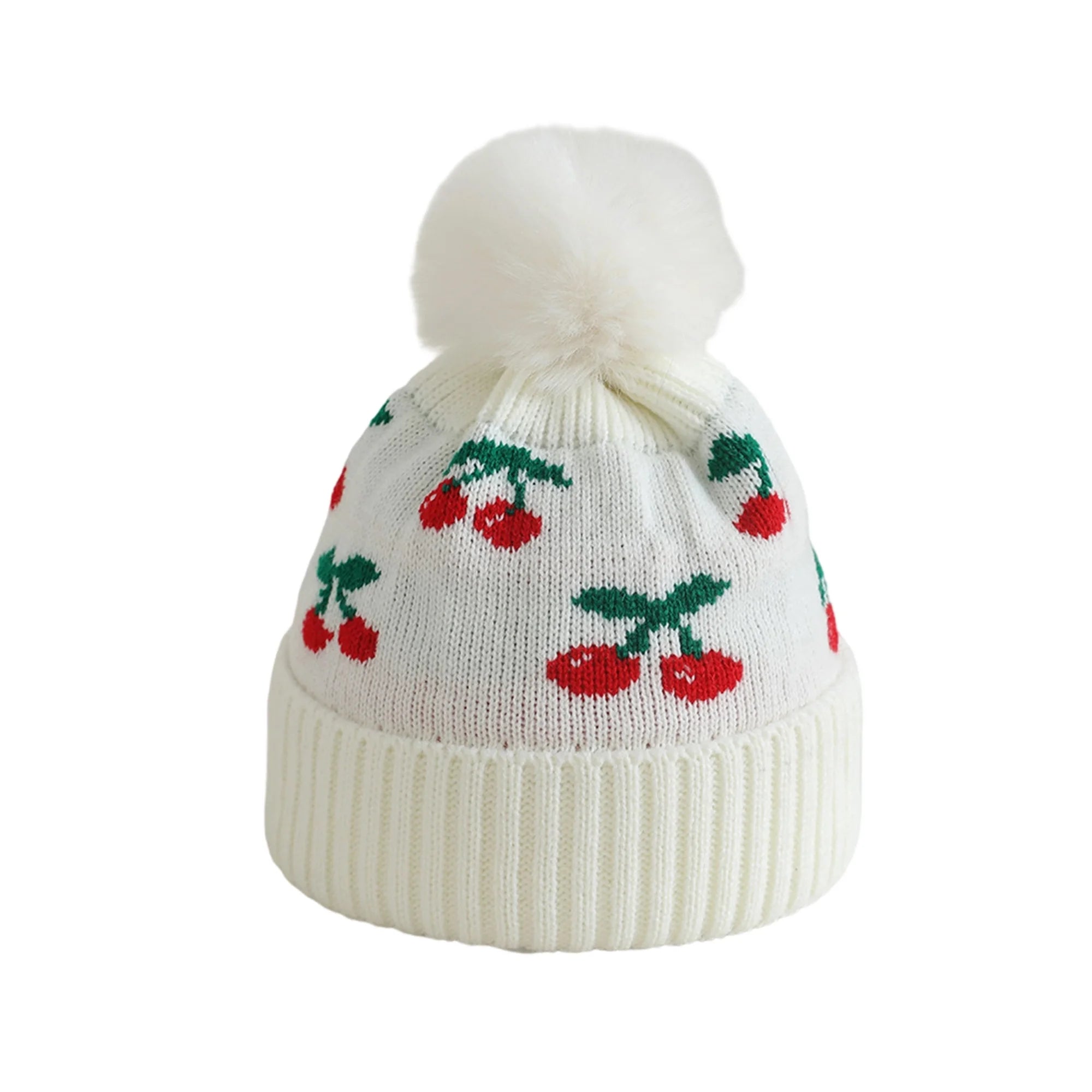 Strawberry Knitted Beanie