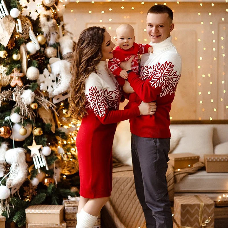 Turtleneck Sweater Dress