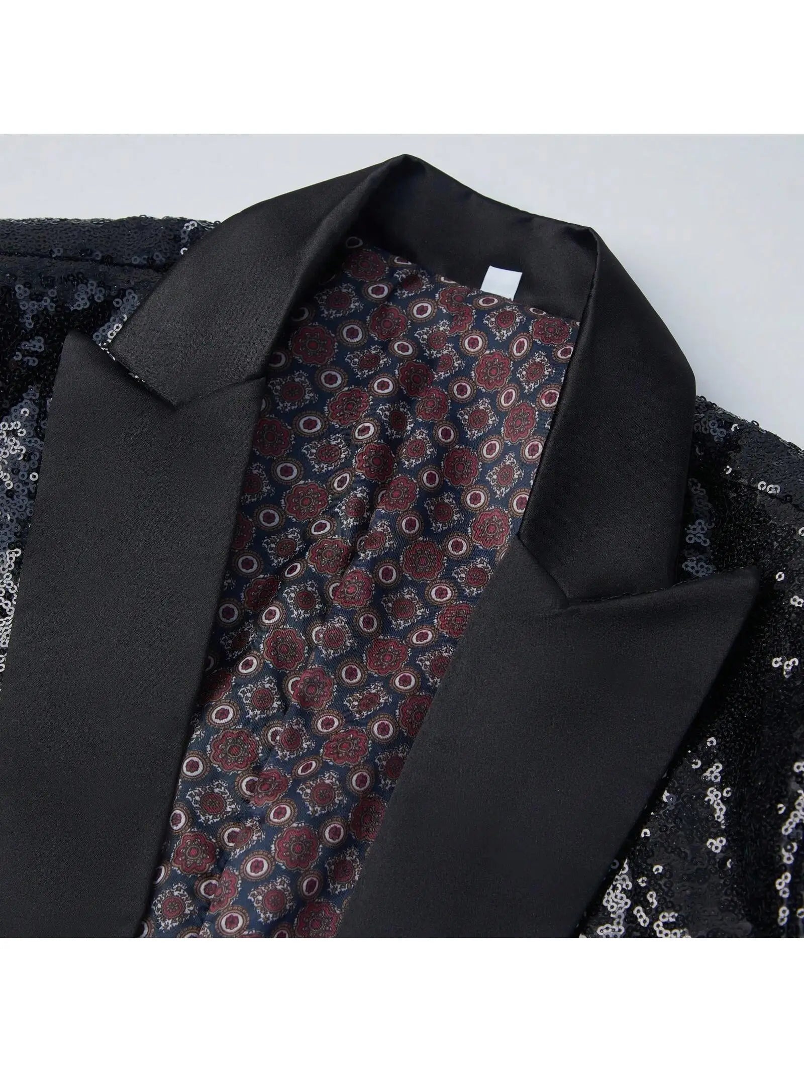 Sequined Tuxedo Jacket