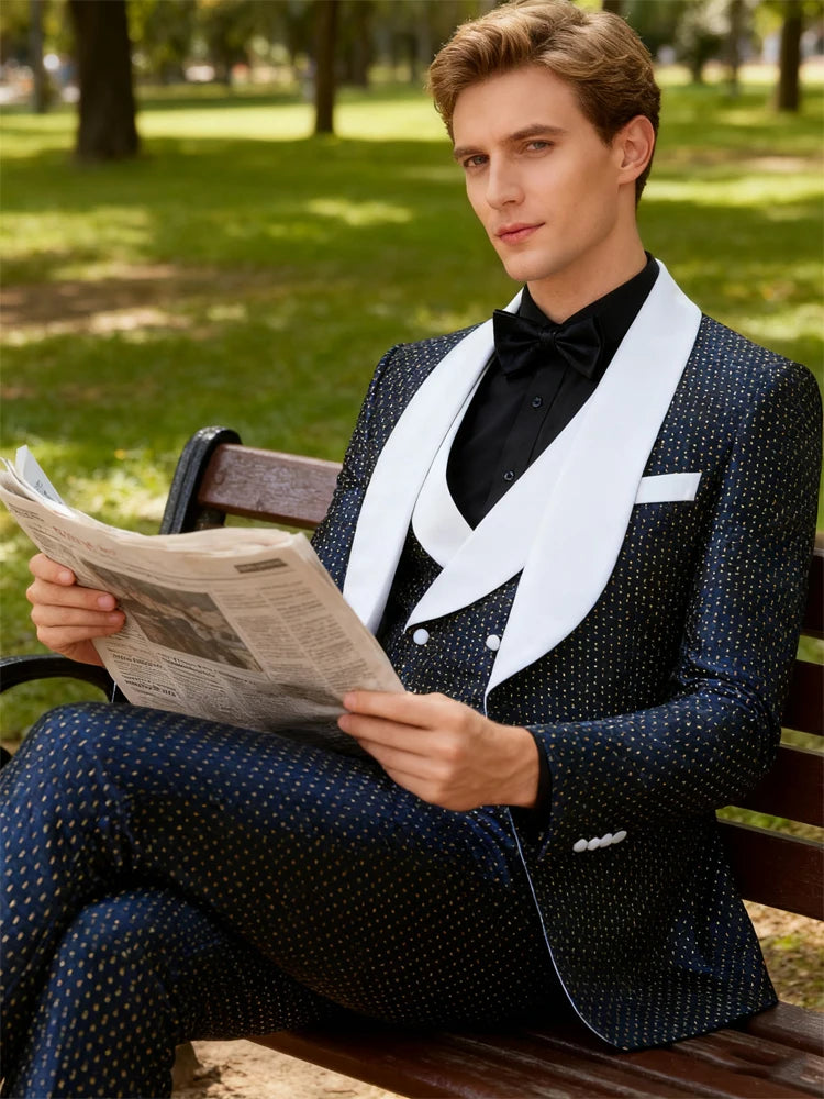 Slim Fit Three Piece