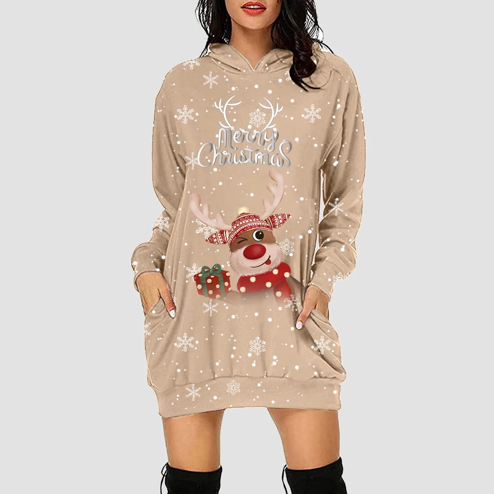 Christmas Sweater Dress