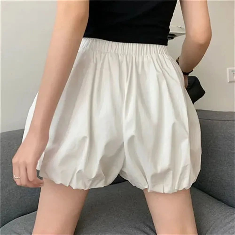 Y2K High-Waist Lantern Shorts