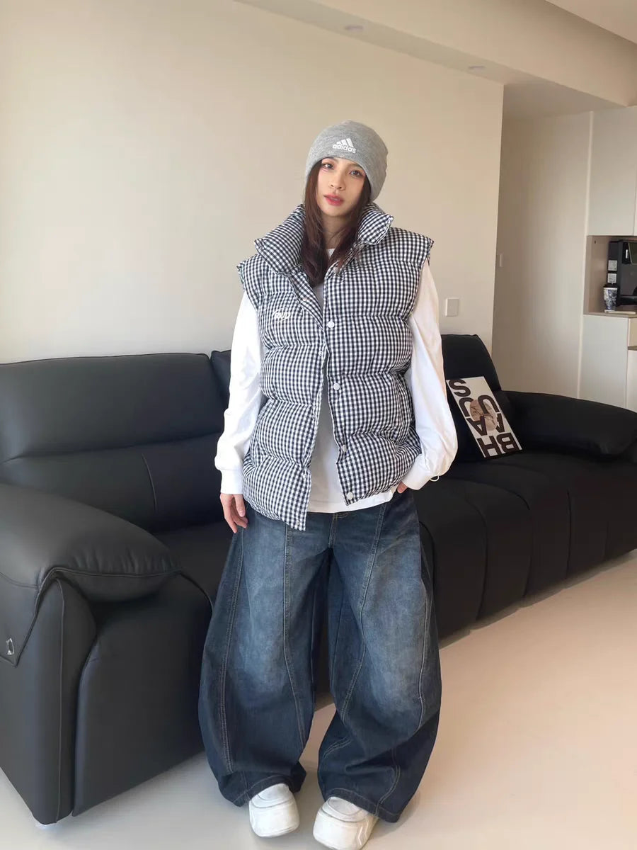 Women Y2K Baggy Wide Leg Jeans