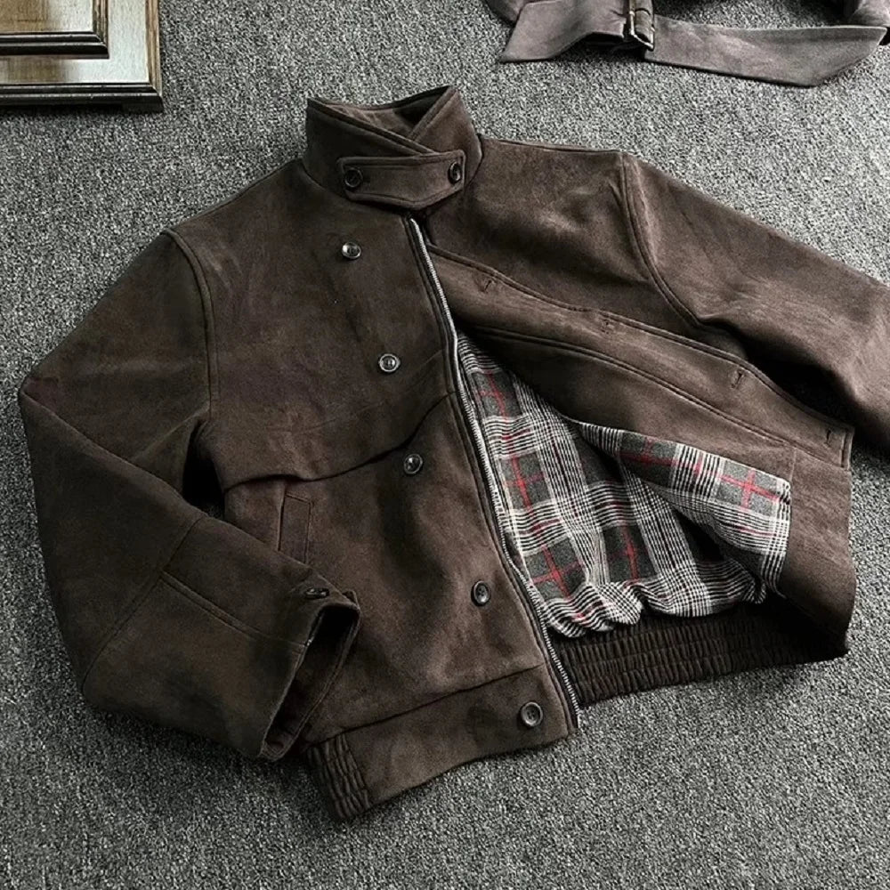 Men’s Faux Suede Jacket