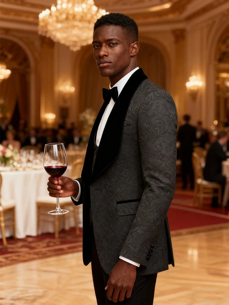 Printed Tailcoat Set