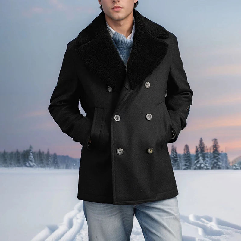 Men's Wool Pea Coat