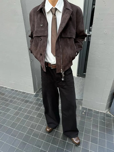 Men’s Faux Suede Jacket