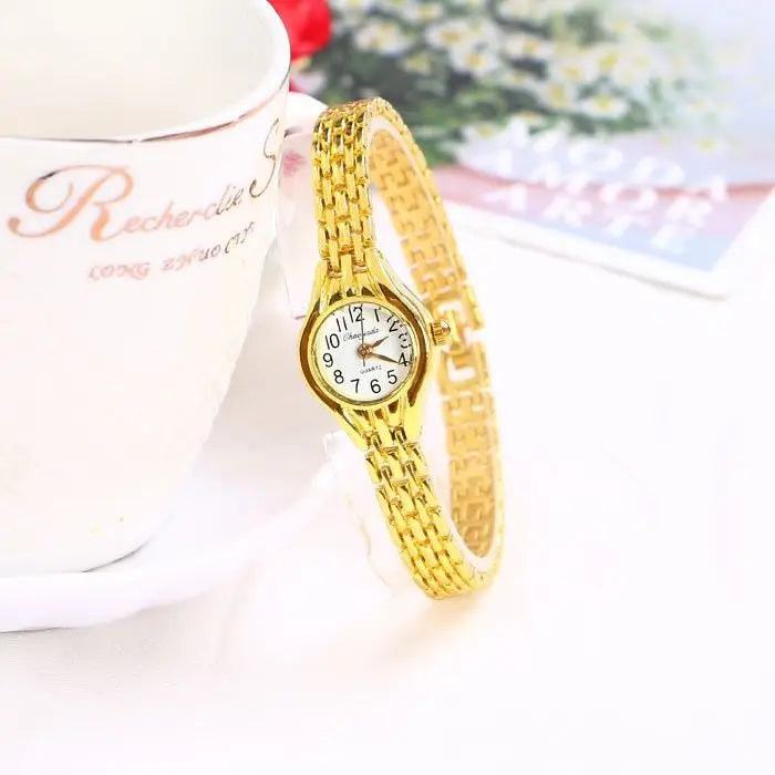 Women’s Gold Bracelet Quartz Watch