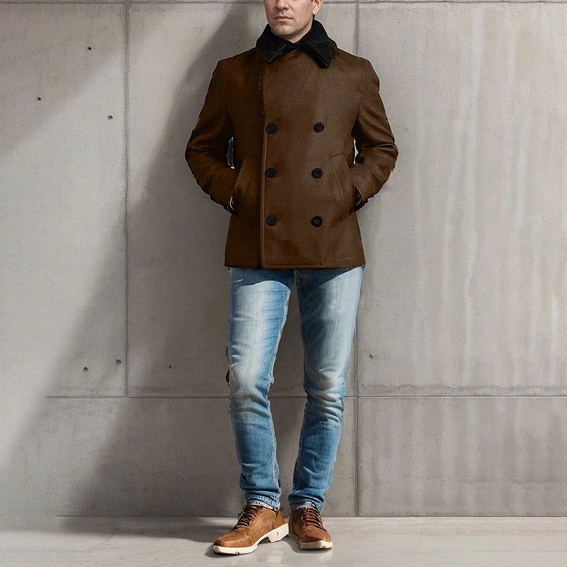 Men's Wool Pea Coat