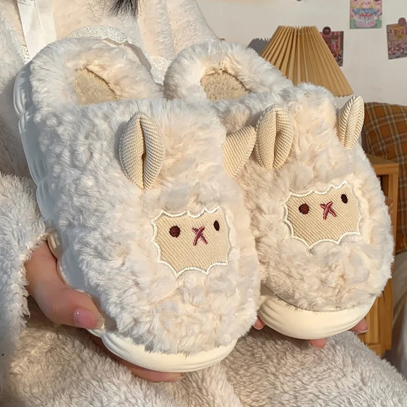 Sheep Fluffy Slippers