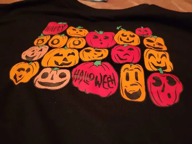 Pumpkin Print Sweatshirt