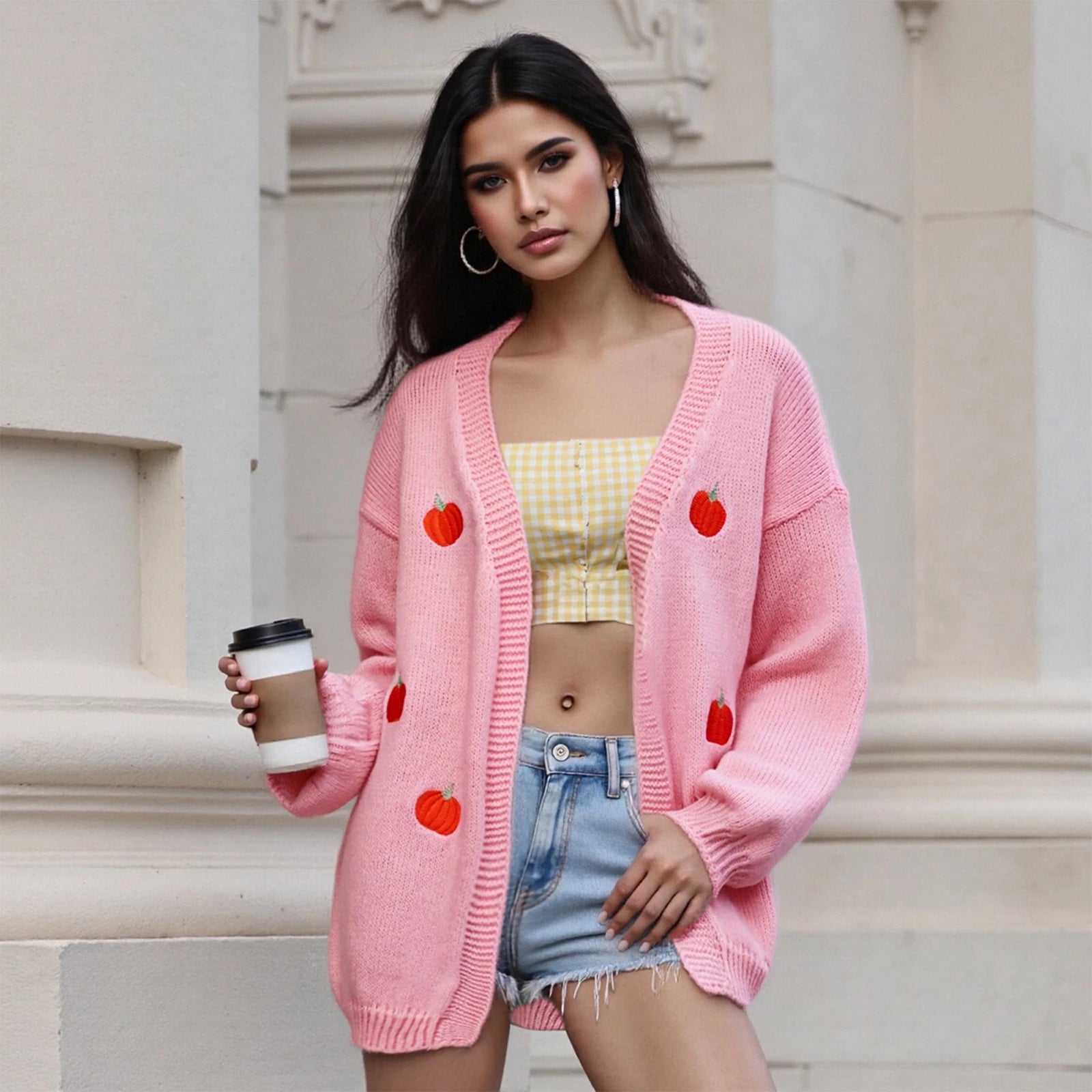 Belted Cable Knit Dress