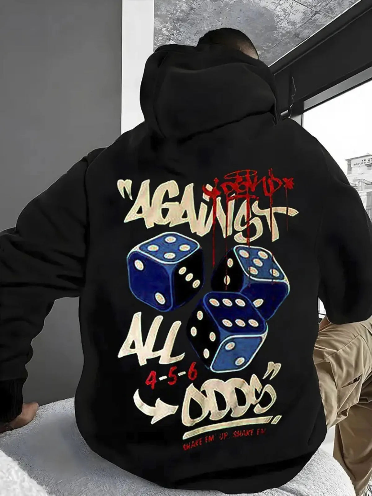 Street Style Plush Hoodie