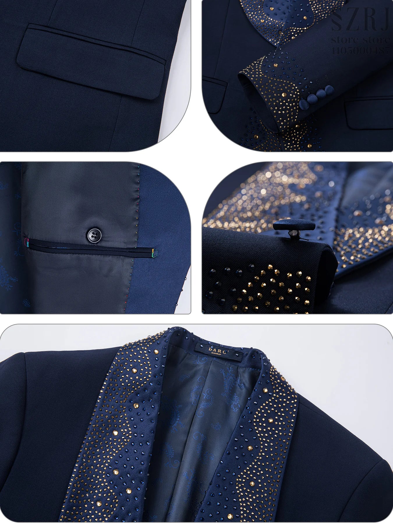 Three Piece Suit Set