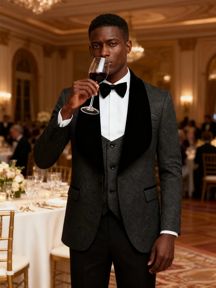 Printed Tailcoat Set