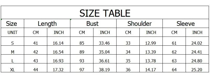 Size guide for Black Bow Blouse