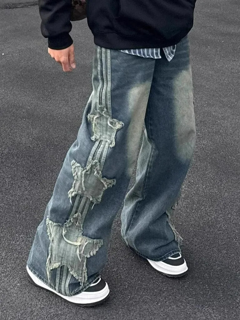 Star Baggy Denim Jeans