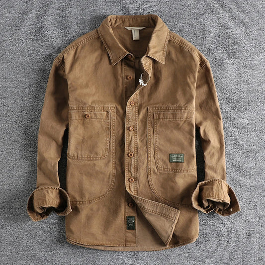 Men’s Tough Guy Heavyweight Washed Work Shirt
