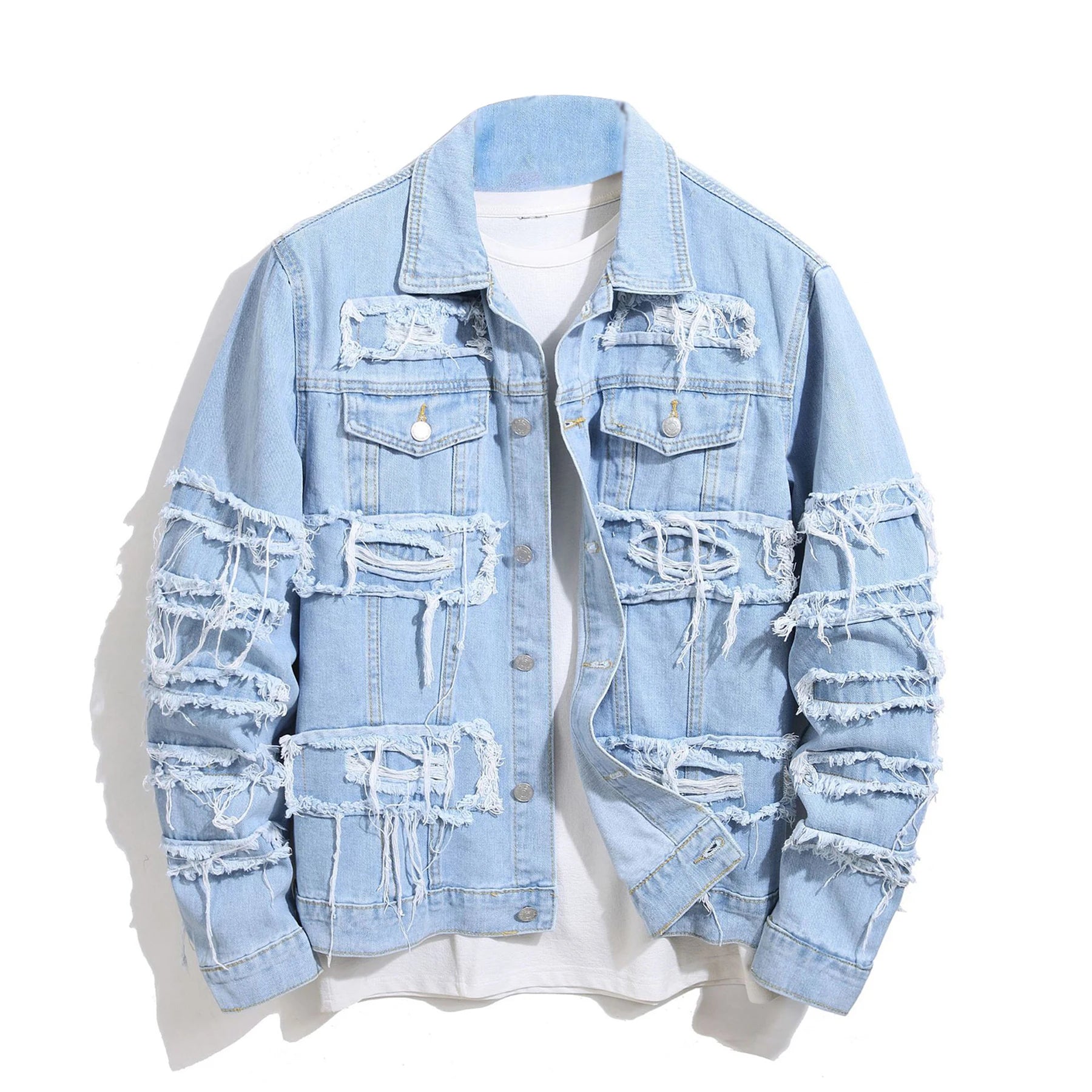Men's Gothic Denim Jacket