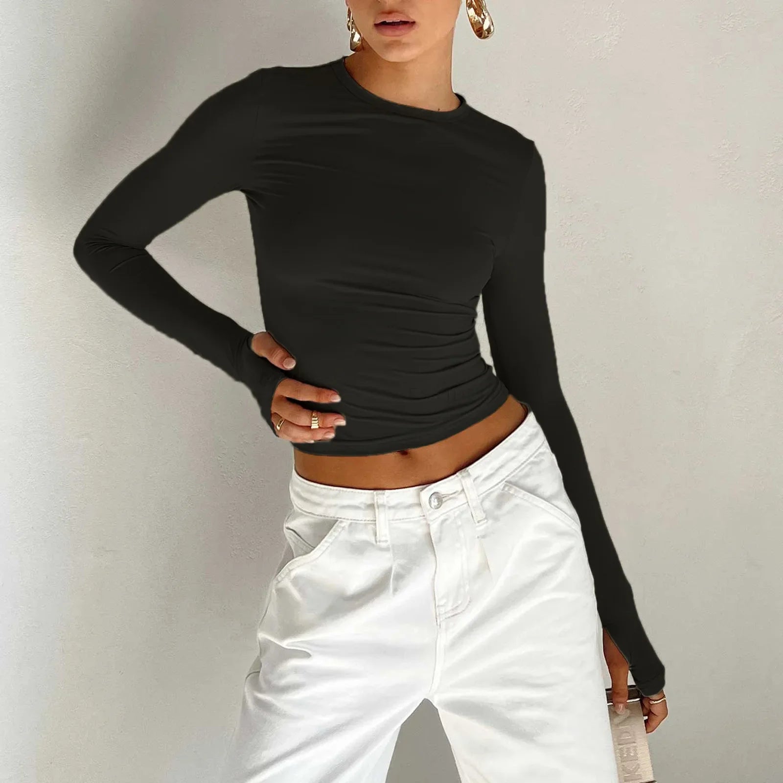 Slim Long Sleeve O-Neck