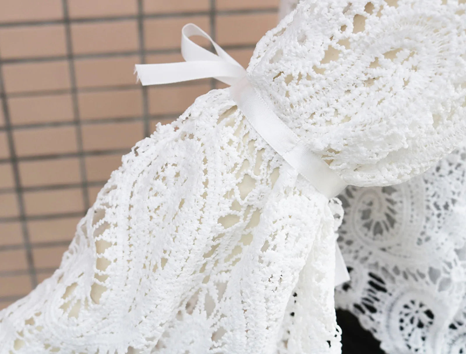 Lace Hollow Out Pullover