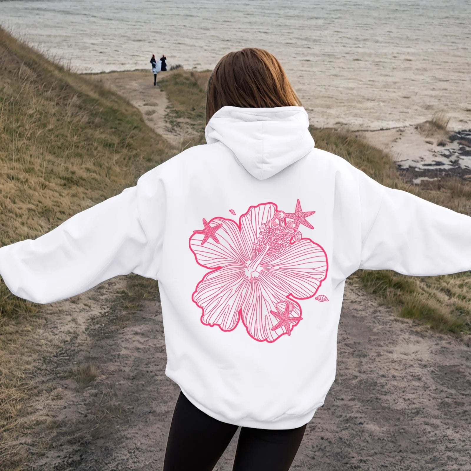 Long Hoodie Sweatshirt