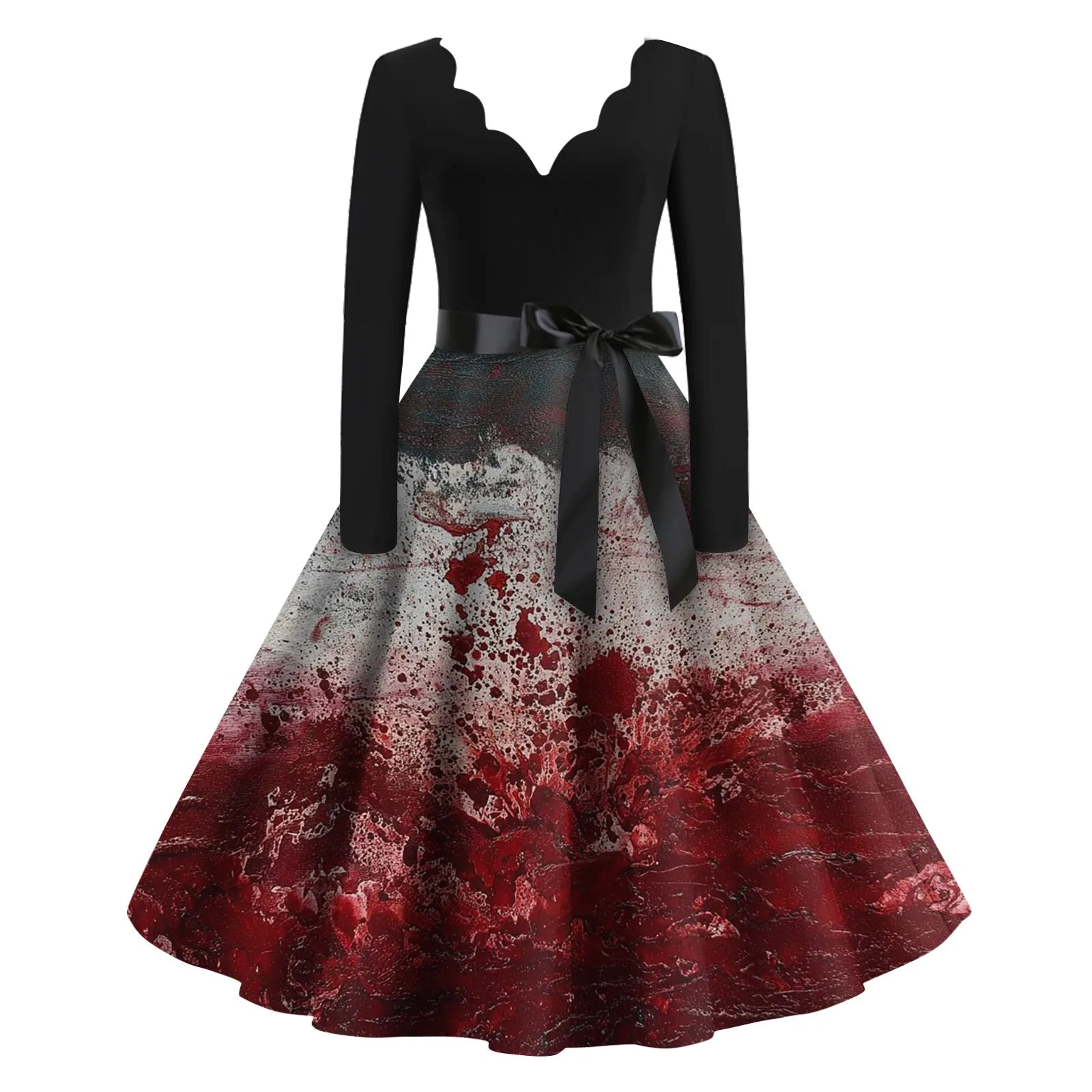 Halloween Print Dress