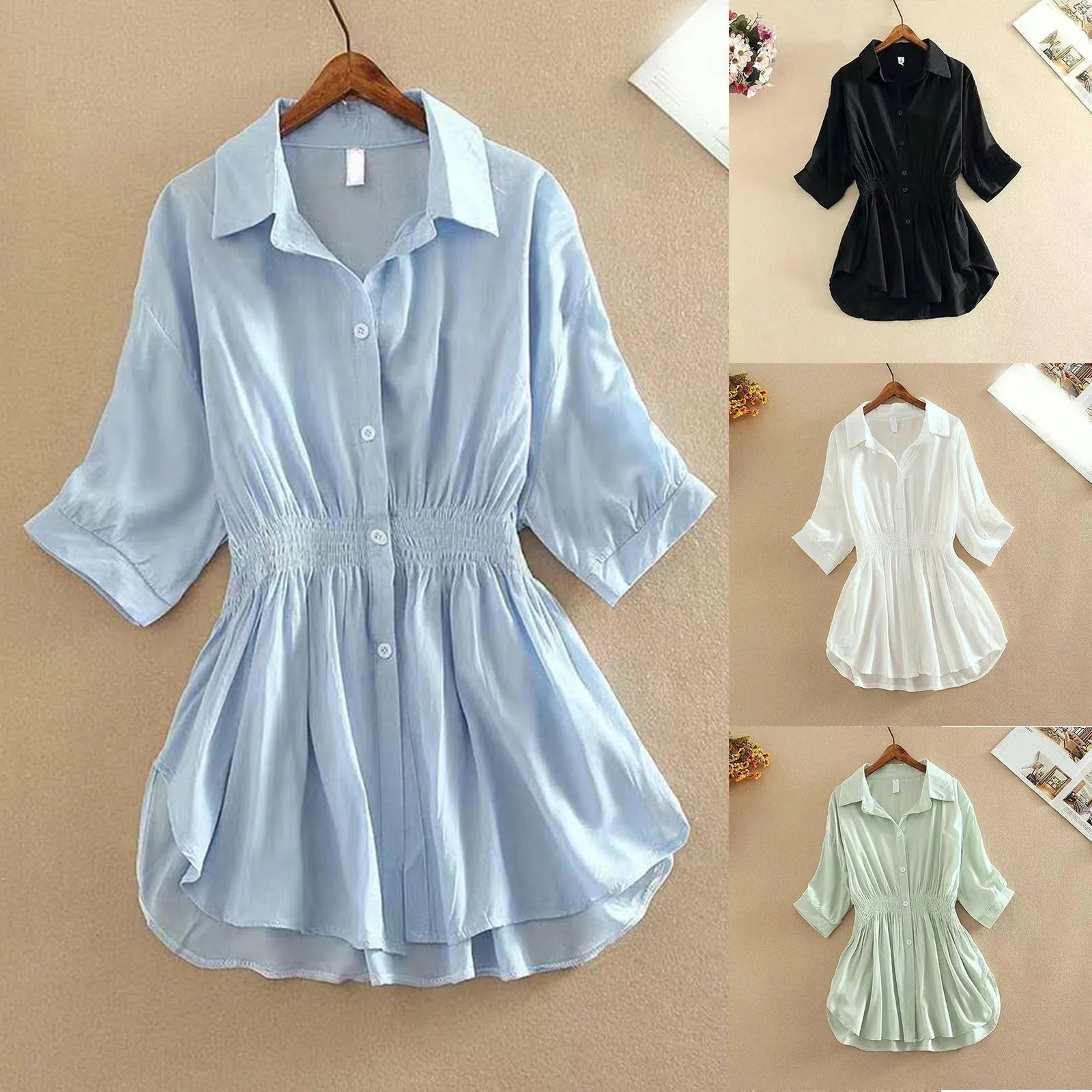 Ruffled Office Shirt